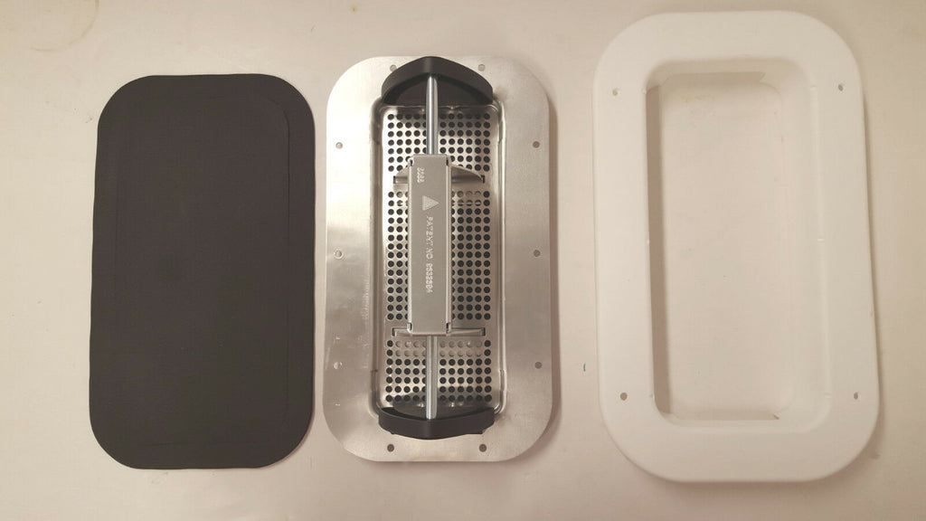 Aluminum Low Profile Two Way Air Vent Truck Trailer Camper RV Side Wall 1.50" (EOV-ALP-KIT-1.50)