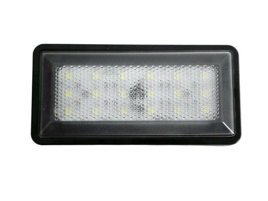 3x6 White LED RV Interior Cargo Porch Light 18 Diode Camper RV Maxxima (M84427-A)