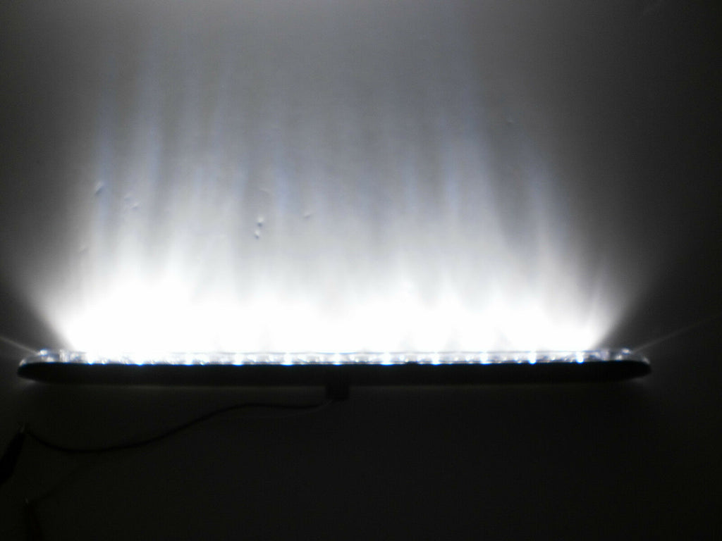 TWO 15" Slimline White LED Back Up Tail Reverse Light TecNiq Trailer RV  USA (T10-LC00-1-LOTOF2)