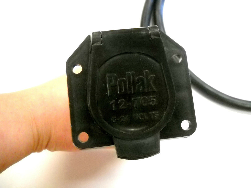 7 Way 5 Foot Extension Cord Trailer Camper RV Truck (EXT-7WAY-5FT)