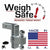 Weigh Safe Aluminum 180 Ball Mount 2.5" Receiver 10" Drop 11" Rise 14.5k Rated (LTB10-2.5-KA)