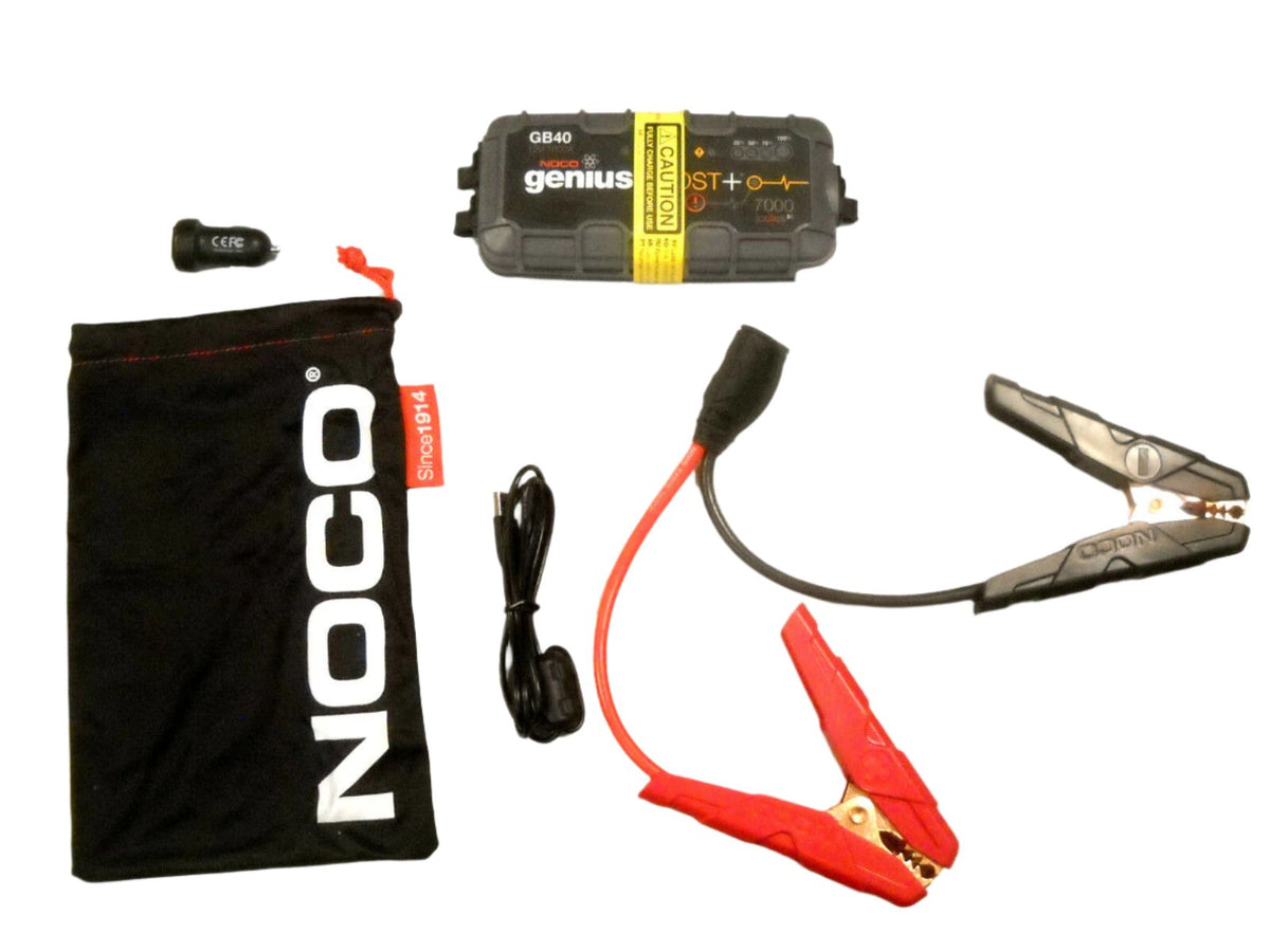 NOCO Genius GB40 1,000A 12V Lithium Jump Starter Power Pack Battery Car Phone (GB40)