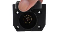 7 way Round Pin Truck to 7 blade Trailer Plug Adapter  (R77F)