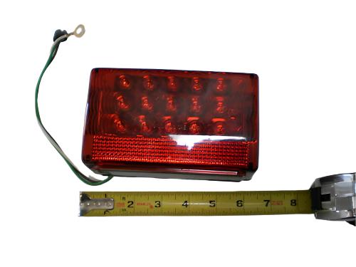 Box Stop Turn Tail Trailer Light Curb, Right Side Passenger side (J-72)