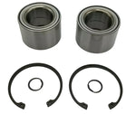 Pair of 50mm Bearing Cartridge Kits w/Snap Rings Fits Dexter Never Lube Trailer Axle 8000# (T508454-KITX2)