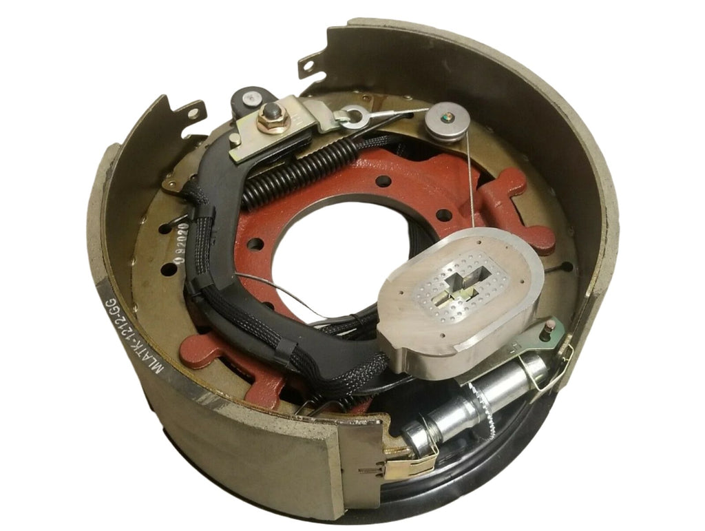 LEFT 12-1/4x5" 12K 15K Electric Backing Plate Trailer Brake Fit Dexter 5" 23-442 (BK-12HDE-01)