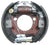 12-1/4 x 3-3/8" Dexter Pair Hydraulic Brake Backing Plate Trailer 10000 10K Axle (23-410-411)