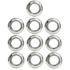 TEN 10 - 3/4" Chrome Bezel Ring Cover Trim Hot Spot Bullet LED Lights Maxxima  (J-54-BZC-LOTOF10)