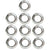 TEN 10 - 3/4" Chrome Bezel Ring Cover Trim Hot Spot Bullet LED Lights Maxxima  (J-54-BZC-LOTOF10)