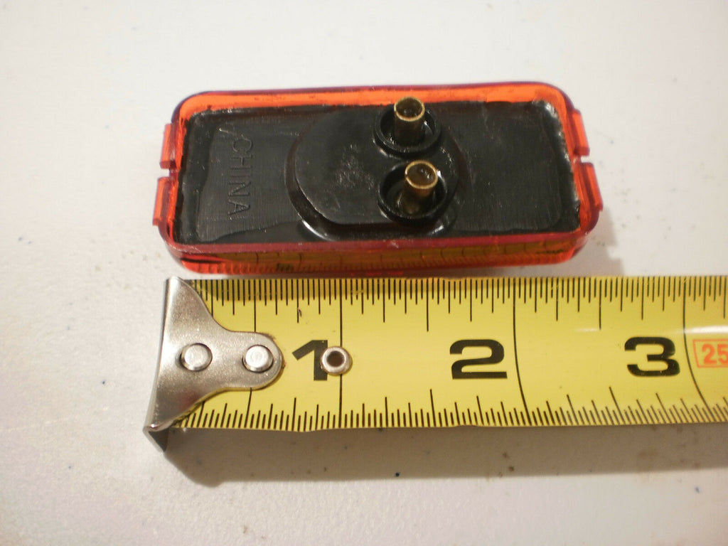 1.2 x 2.5 Red LED Snap in Trailer Marker Light Truck Camper Horse RV Rice (J-5735-R)