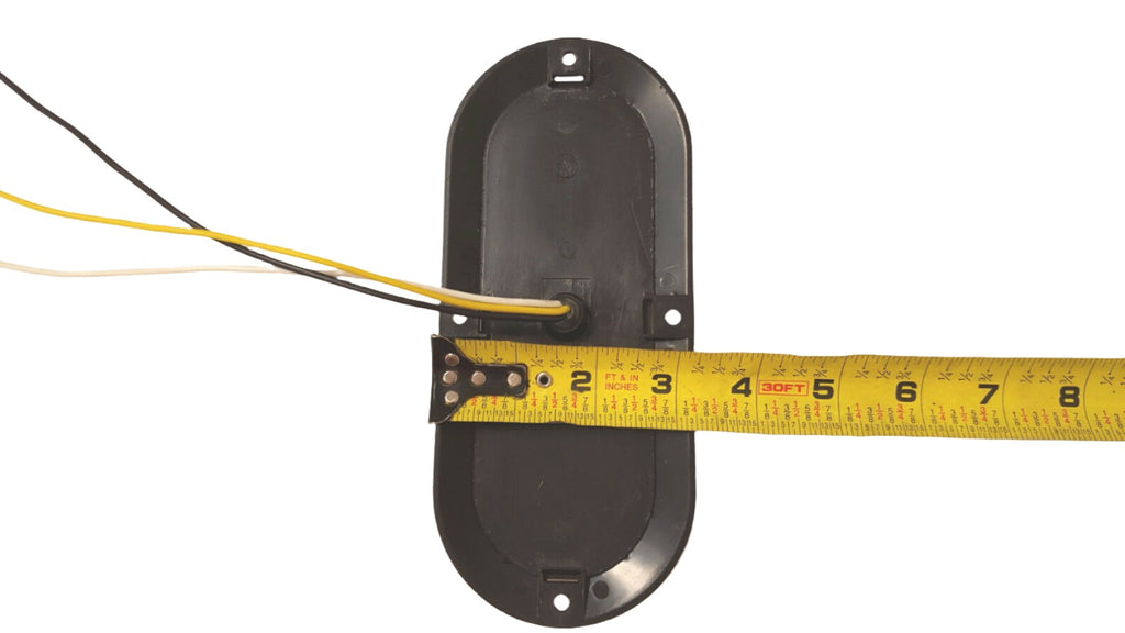 6 (SIX) 6” Oval Flange Surface Mount 10 LED Lens Amber Truck Trailer Light (J-66-FALOTOF6)