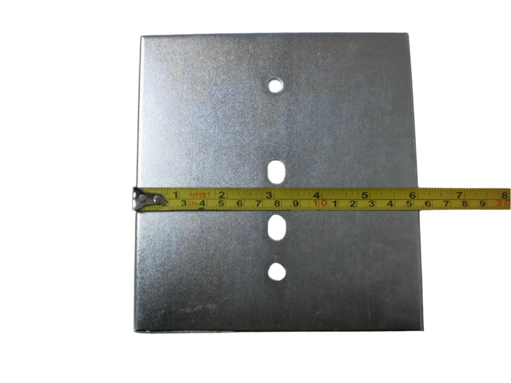 Backing Plate, Holes to fit Various Size D Rings Hooks (BP12)
