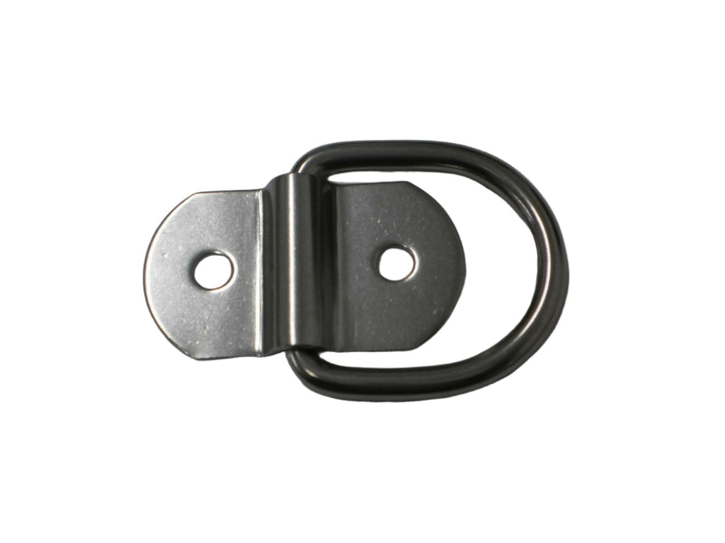 20 - 3/16" D Ring Rope Tie Down 1000# Rated Trailer ATV Snowmobile Truck Jeep (SR10-LOTOF20)