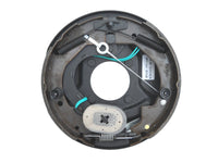 Basic Kit 5x5.5 Drum 3500# 10" Self Adjusting Backing Plate Left Only Trailer (94555-B-FSA-IMP-L)