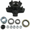 1- Genuine Dexter 5x5.5 Hub with 3500# Bearing Kit Replace Trailer Idler Axle (825605-KIT)