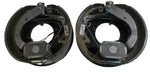 Pair 12" x 3-3/8" Electric Brake 8000# Backing Plate Trailer Axle ALKO 363601 8K (363602-KIT)