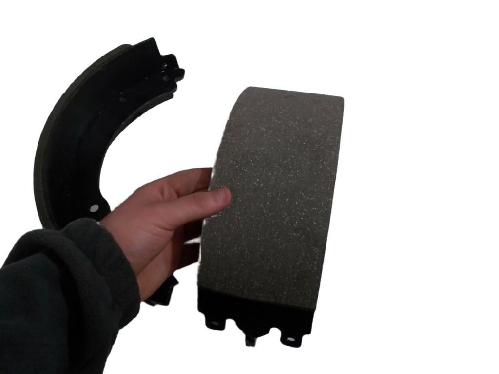 Dexter 12-1/4" x 4" Right Hand Shoe Set 10kHD Cast Plate Trailer Axle Brakes (K71-500-00)