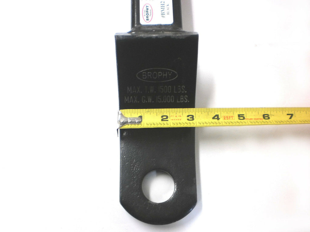 2" Drop USA Made Solid Steel Ball Mount Receiver Hitch 15,000# Heavy Duty  (BMH2)