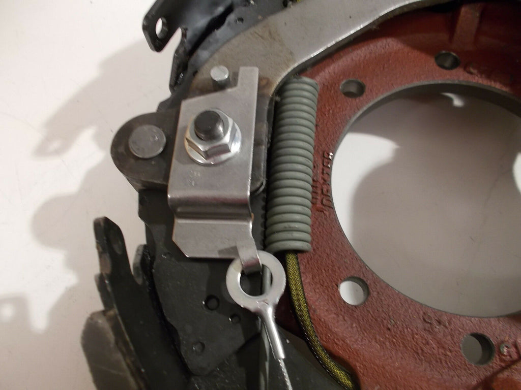 12.25" x 4" Brake Back Plate Self Adjust Trailer Right Side 10000 Heavy Duty Cap (023-439-00)