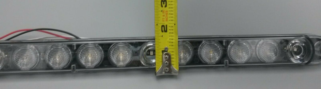 TecNiq 15" LED Red ID Bar White Load Lamp Combo Light Truck Trailer Toy Hauler (T14-RW00-1)