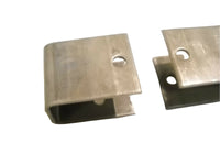 2- Steel Hangers 1.91" Wide 3.875" Height 3" Long Trailer Leaf Spring Axle (H-3.875-LOTOF2)