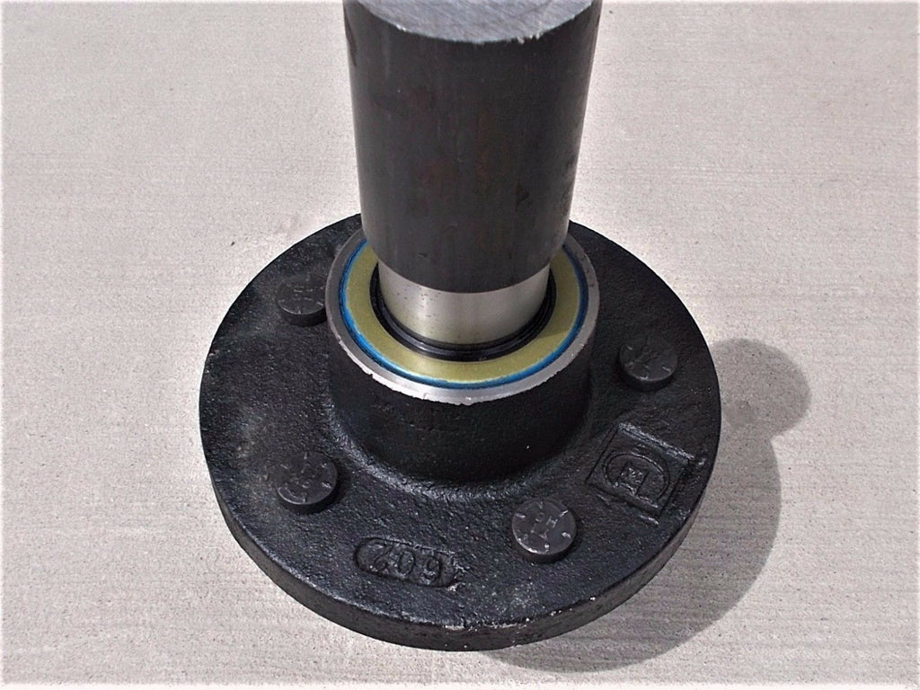 Two (2) 5x4.75 Replacement Idler Hub Spindle Kit Stub End Trailer Axle 3500# #84 (STUB-84-5475-H-X2)