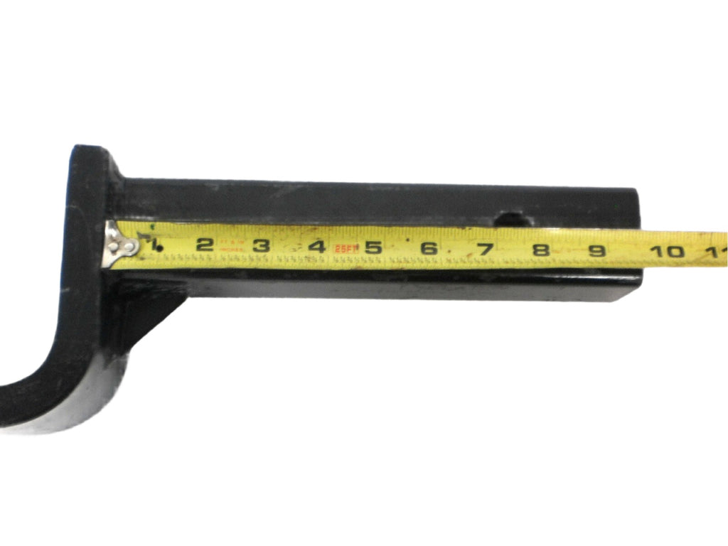 Brophy 4" Drop Solid Steel Ball Mount for 2" Receiver Hitch – 10,000 lb Rated – 1-1/4" Ball Hole (BH40)