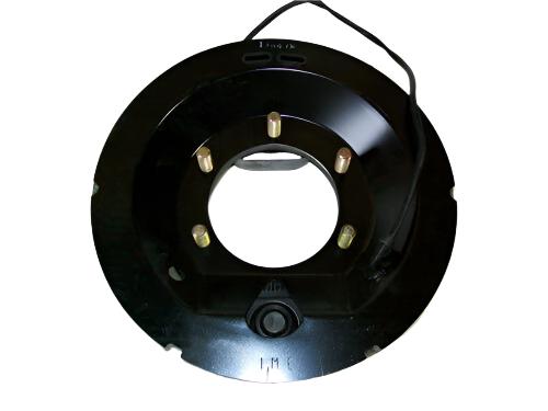 Pair of Rockwell Quality 12-1/4 x 3-1/2 Electric Brake 5 Hole Backing Plate 10K (4738-P)