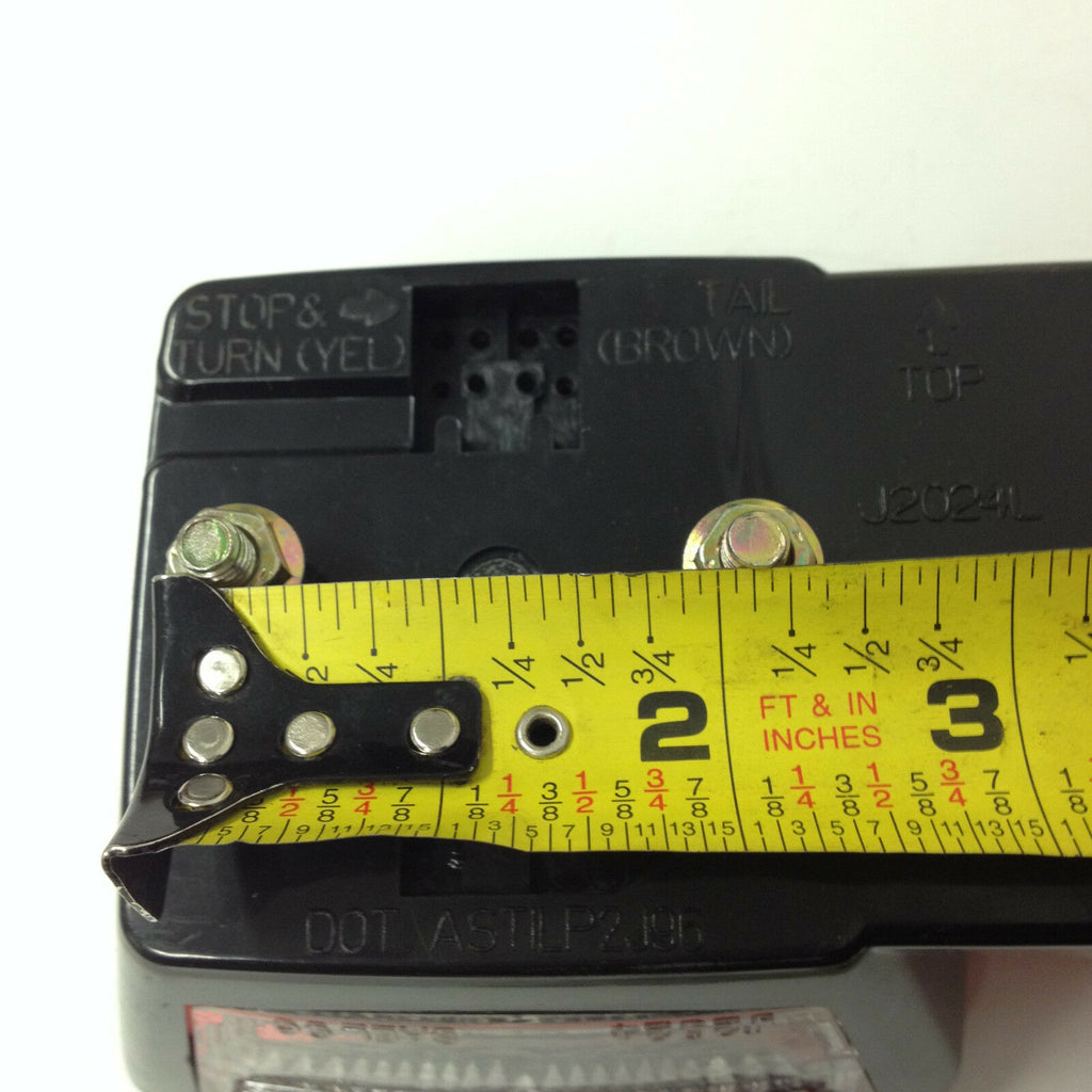 Incandescent Box Light Road Side Over 80" Red Stop Turn Tail Boat RV Camper (J-2034-L)