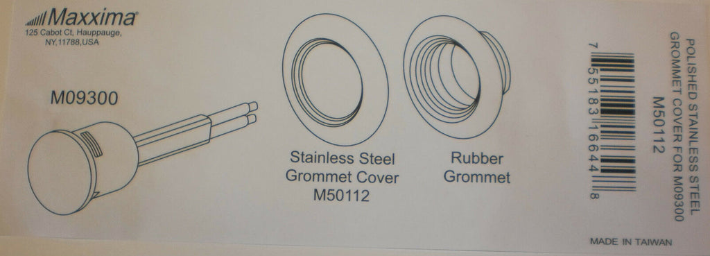 10- 3/4" Stainless Steel Bezel Trim Ring for LED Maxxima Hot Clearance Marker (M50112-LOTOF10)