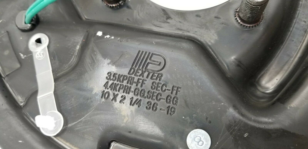 USA Dexter 10" Electric Trailer Brake Assembly w/Parking Brake Left Hand 3.5K (K23-086-00)