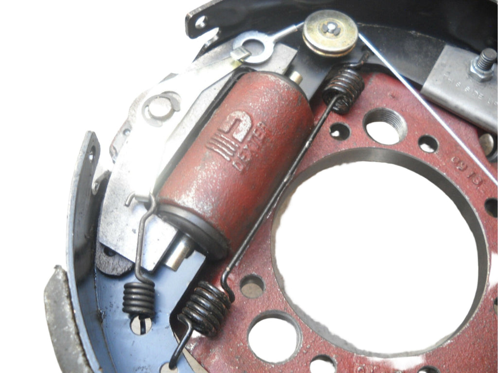 12-1/4 x 3-3/8" Dexter Pair Hydraulic Brake Backing Plate Trailer 10000 10K Axle (23-410-411)