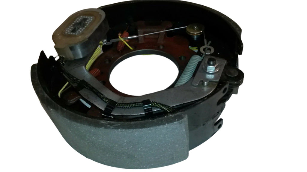 LEFT- 12-1/4"x3-3/8 Genuine Dexter Electric Brake Backing Plate 10K GD Trailer (023-450-00)