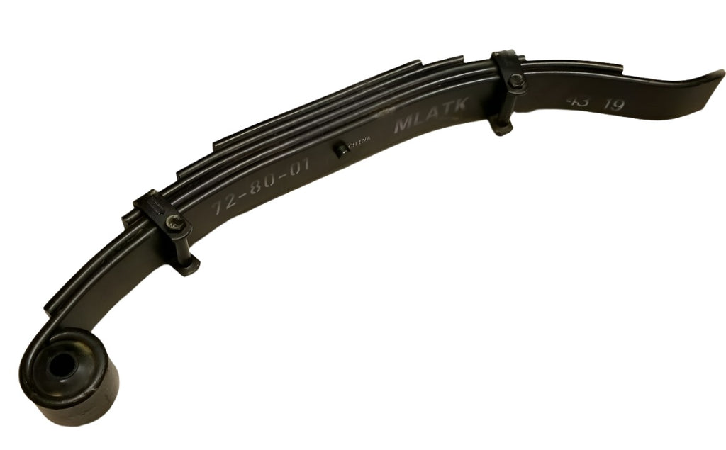 5-Leaf Slipper Spring for 10,000 lbs. Trailer Axles 30" Long 2.5 wide 72-80 3/4" (72-80)