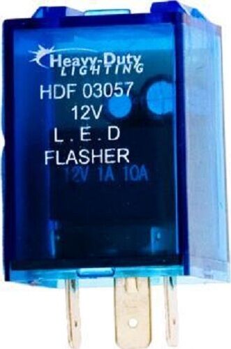 3 Pin LED Electronic Flasher Relay Module 12V Flash Blinker North American Pin (HDF03057)