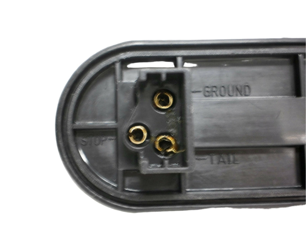 2-LED 6" Oval WHITE Light Back up w/grommet 12v trailer (J-66-CK-LOTOF2)