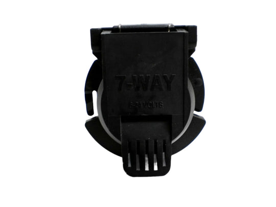 Chevy GMC 7-way RV OEM Twist Lock Plug Trailer Connector Truck Harness Socket (F7CL)