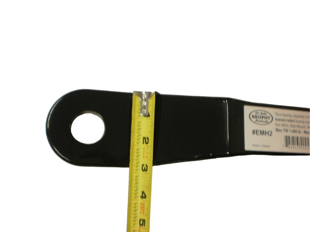 2" Drop Solid Steel Forged Steel Ball Mount Truck Trailer Receiver Hitch (EMH2)