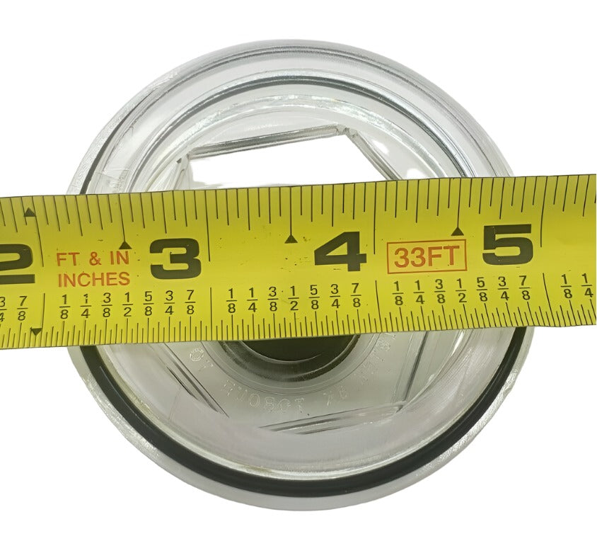 (2) Replacement 2-7/8" Oil Bath Caps Trailer Axle Fits Dexter 21-35 6K 7K 8K  (OC-86580-26-LOTOF2)