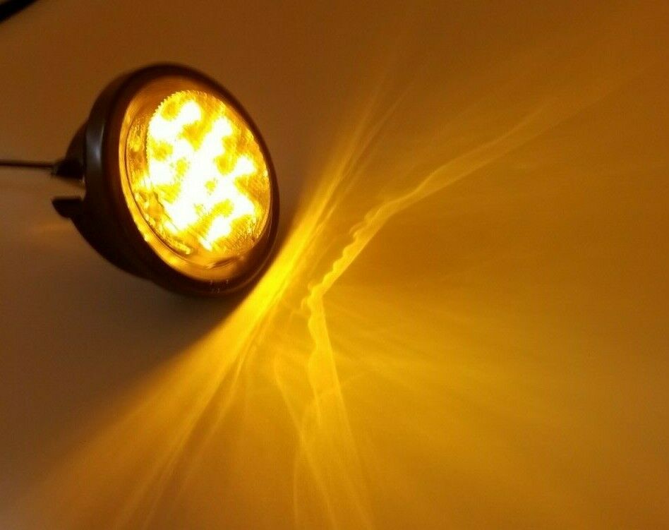 Maxxima Amber M11300Y 2-1/2" Clearance Marker 13 LED Light Truck Trailer (M11300Y-KIT)