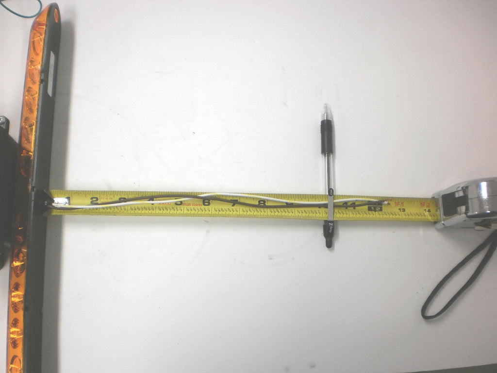 15" Slimline 3 LED Amber Lens ID Light Bar Trailer Truck RV 80 RV  (251-1100-1)