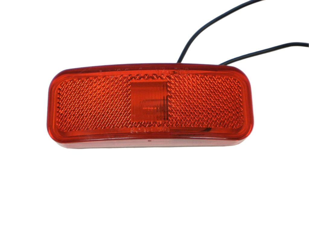 1.5"x4" Red Incandesant Clearance Marker Side Light Optronics RV Trailer Camper (MC-44RB)