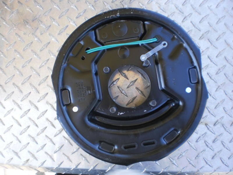 Pair 10" Dexter 3500 Nev-R-Adjust Electric Trailer Brake Never Adjust Pair Self (23-468 + 23-469)