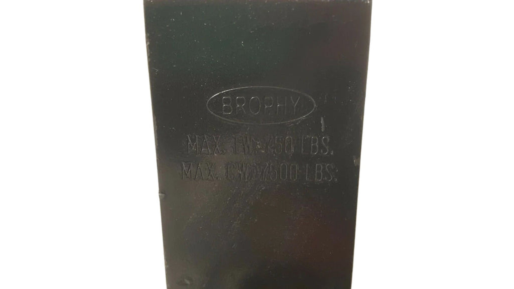 6" Drop Heavy Duty Powder Coated Receiver Ball Mount 7,500 pound Rating USA Made (BM68)