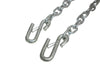 1/4" Trailer Safety Chains Camper RV 5000# Rated with Latching S Hooks (TCL2)