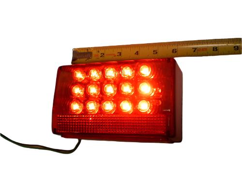 Box Stop Turn Tail Trailer Light Curb, Right Side Passenger side (J-72)