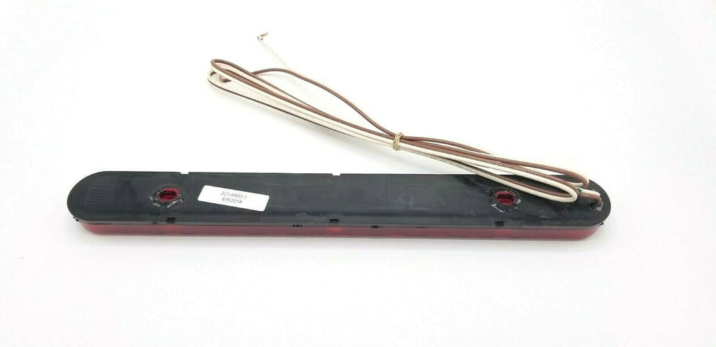 Hylite Red Light Red Lens 3 LED ID Bar for Semi Camper Truck or Trailer (221-4400-1)