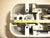 TWO- White Locking Cargo Trailer Cambar Door Auto Latch Vise Lock Cam Bar Handle (CBL-W-2X)