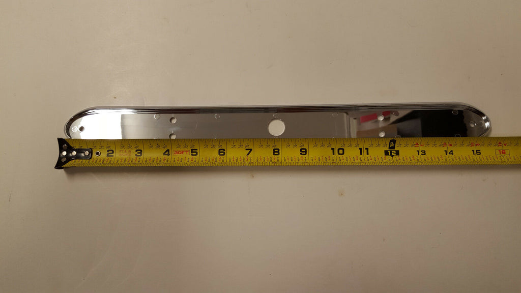 TWO 15" Dual Function Stop Turn Tail LED Red Light Clear Lens & Chrome Bezel (T10-RC00-1 + T10-0C00-1LOTOF2)