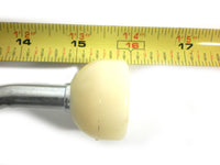 3" Angled Zinc Surface Mount Door Stop with Stopper Trailer RV Camper (J-D2)